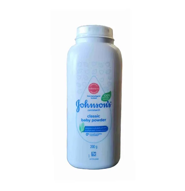 Hypoallergenic Johnsons Classic Baby Powder