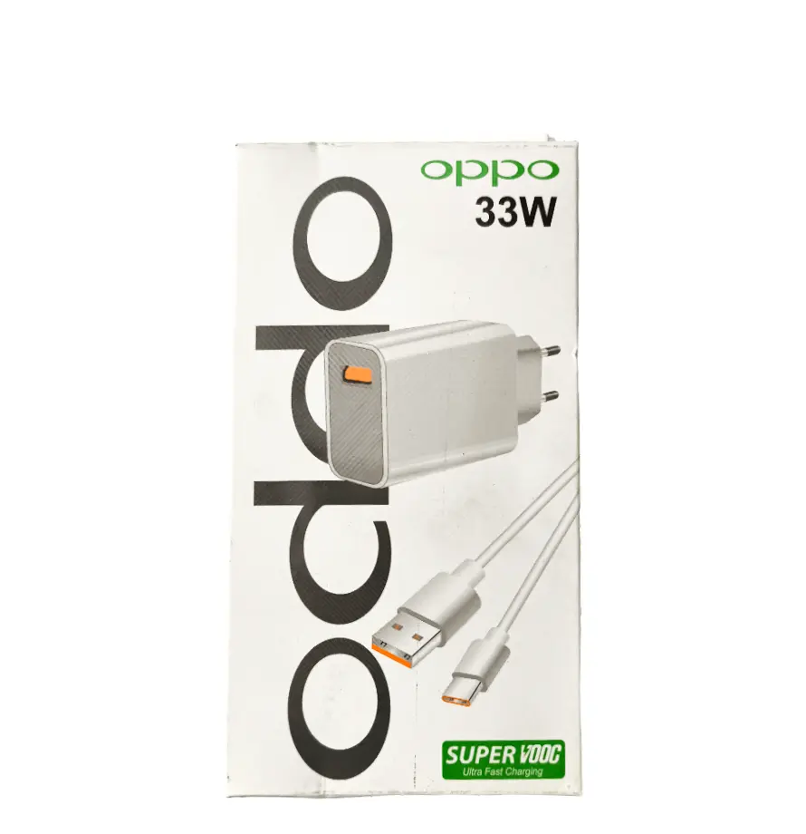 Efficient Oppo 33W SuperVOOC Fast Travel Power Adapter
