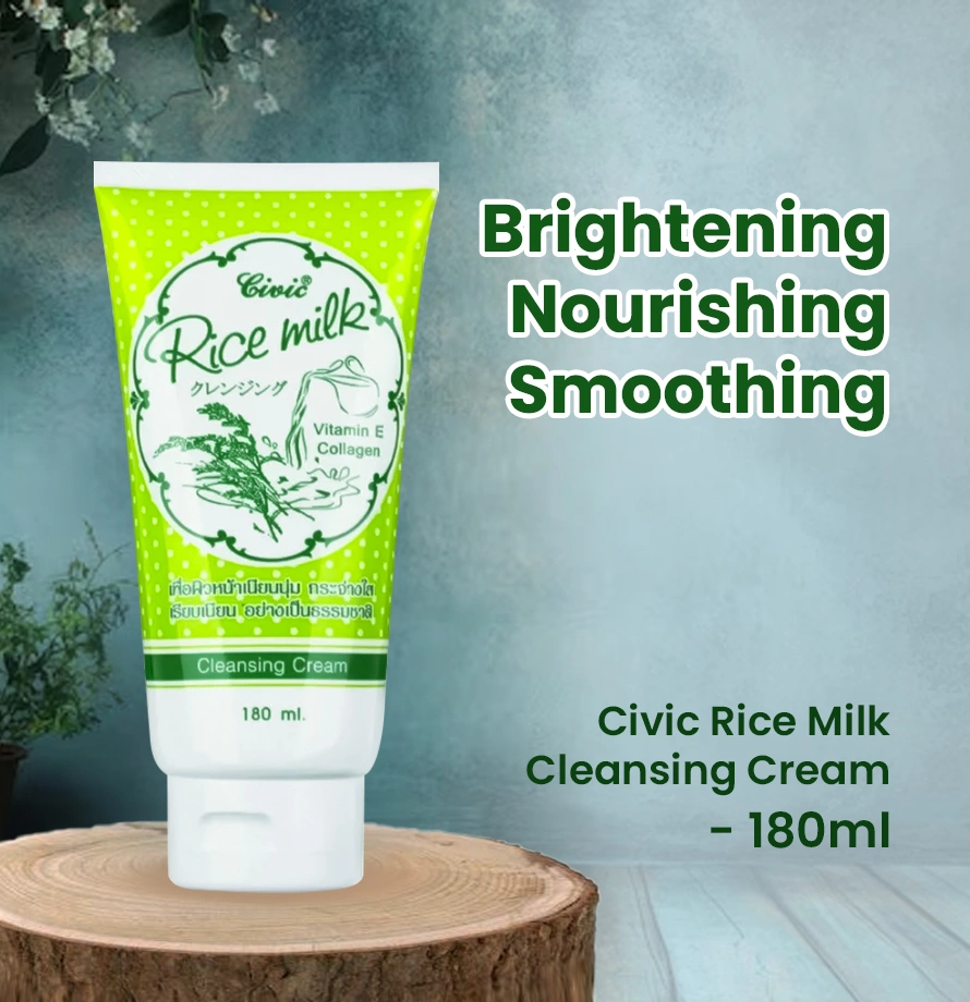 Civic Rice Milk Cleansing Cream - 180ml